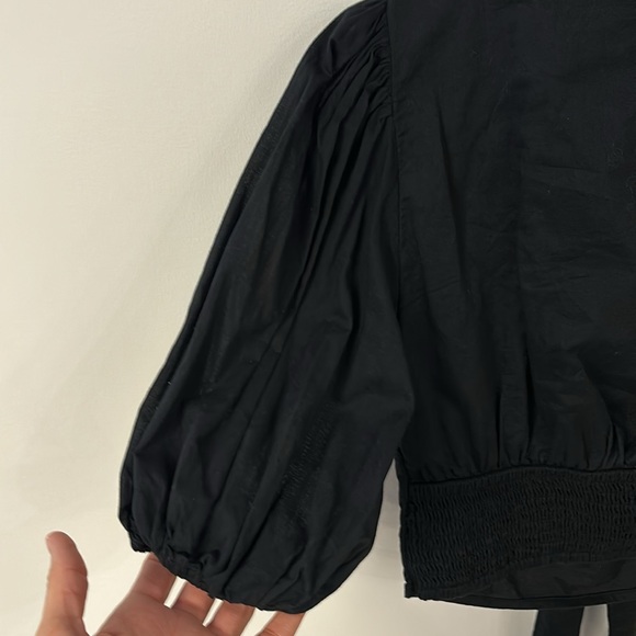 Abercrombie & Fitch cotton tied crop top - Picture 11 of 12